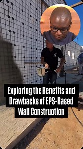 2.8K reactions · 71 shares | Exploring the Benefits and Drawbacks of EPS-Based Wall Construction | Folajomi Ibrahim | Facebook