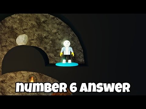 How to Complete Number 6 in Escape Numbers Roblox | number 6 answer