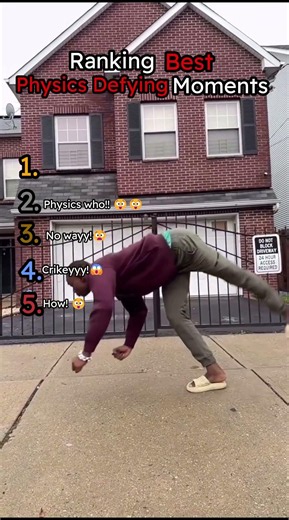 Ranking Best Physics Defying Moments #shorts #viral #omg #funny