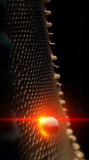 Watch this mesmerizing glowing CGI of a carbon nanotube spinning in stunning detail!