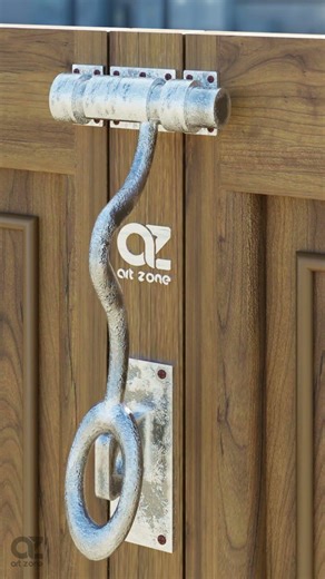 Double gate latch ideas - #door #lock #doorlock #woodworking