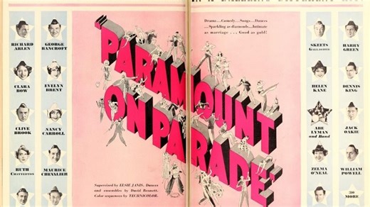 Paramount on Parade 1930 with Paramount stars and contract-players