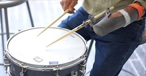 paradiddle, an open-source 3D-printed drumming prosthesis by dominic siguang ma