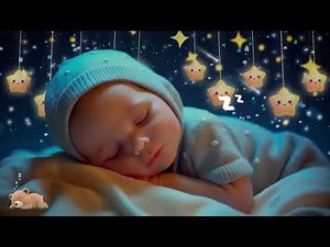 Baby Sleep Music 🌙 Mozart & Brahms Lullaby 🎵 Calm Classical Music for Night Relaxation