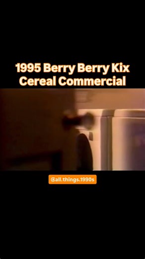 Your Nostalgia Fix for the 90s on Instagram: "1995 Berry Berry Kix Cereal Commercial #90snostalgia #allthings90s #ilovethe90s #1990s #90skid #90sstuff #allthings1990s #90s #90skids #90sthings #90swasthebest #90scommercials #90scommercial #1995 #90scereal #90scerealcommercial #berryberrykixcereal #berryberrykixcerealcommercial @kix_cereal"