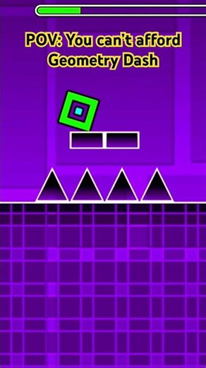 POV: You can’t afford Geometry Dash #roblox #geometrydash #esc