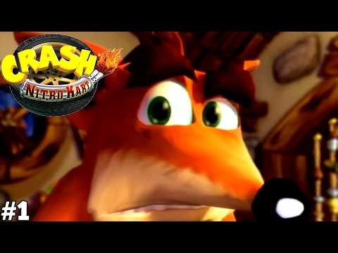 Crash Nitro Kart Gameplay (PS2) Part 1 - The King Of Karting Returns