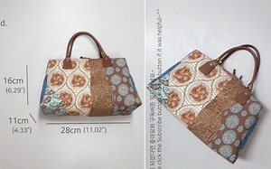 DIY 简易手提袋 手提袋教程