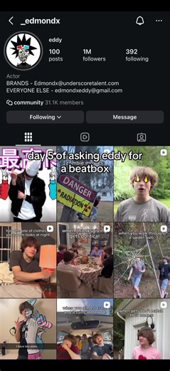 #edmondx #eddy #edmondw @G00B3R @edmondx | edmondx beatbox