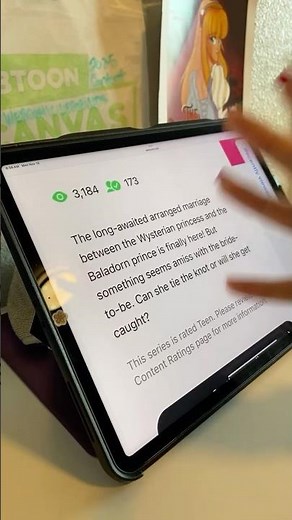 Drawing My Webtoon Episode Live #webtoon #livedraw #procreate