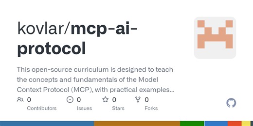 mcp-ai-protocol/translations/ja/00-Introduction at main · kovlar/mcp-ai-protocol