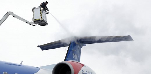 The science behind airplane deicing – a mechanical engineer explains how chemistry and physics make flying a more uplifting experience