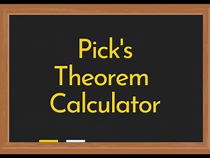 Picks Theorem Calculator