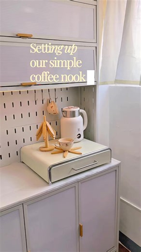 How to Set Up a Simple Coffee Nook