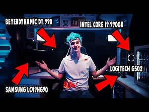 NINJA GAMING SETUP TOUR 2018 (Full Peripheral List)
