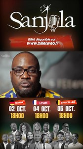 SANJOLA TOUR 🇪🇺 https://linktr.ee/lightproagency | Light Pro Agency