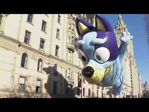 Bluey Balloon at Macys Thanksgiving Day Parade 2022