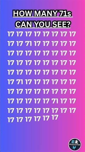 Most People Miss These Hidden Numbers!