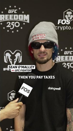 How Sean O'Malley spent his first UFC paycheck 💰