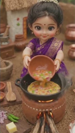🥚🔥 ഇത്ര ചെറിയ Egg Omelet കണ്ടിട്ടുണ്ടോ? 😍 | Mini Kitchen Mag