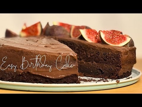 Super Easy Birthday Chocolate Cake | Perfect for Any Celebration! Moist, Fluffy, & So Delicious