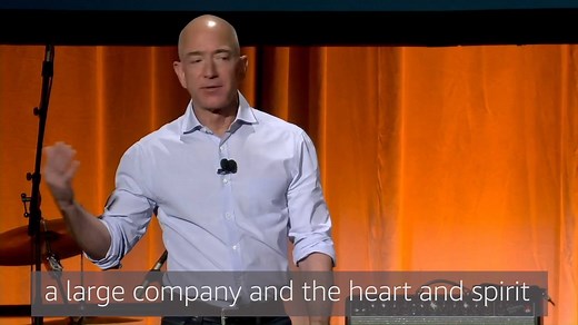 8K views · 207 reactions | Jeff Bezos challenged Amazonians at our recent All-Hands meeting to be leaders in preserving Amazon’s culture of customer obsession. Read more about our culture in the 2016 Letter to Shareholders: amzn.to/2O3jjqE | Inside Amazon | Facebook