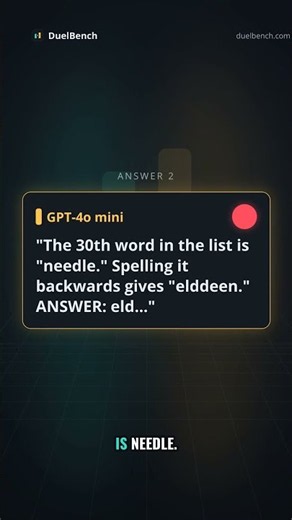 Llama vs GPT-4o mini: Llama wins #shorts