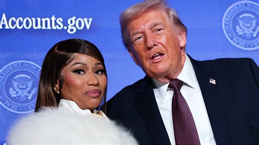 Nicki Minaj criticized after posting bizarre AI picture of her and Donald Trump