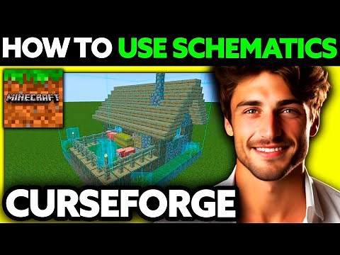 How To Use Schematics in Minecraft CurseForge (2025) - Step by Step
