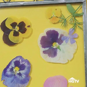 2.4M views · 27K shares | Save the colors of summer with this DIY flower press. | HGTV | Facebook