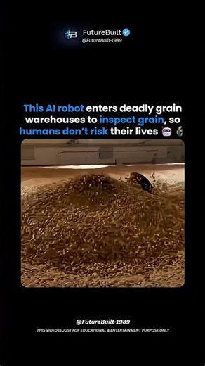 China's Grain Quicksand Robot SAVES Workers From Suffocation Death! 🤯🤖🌾