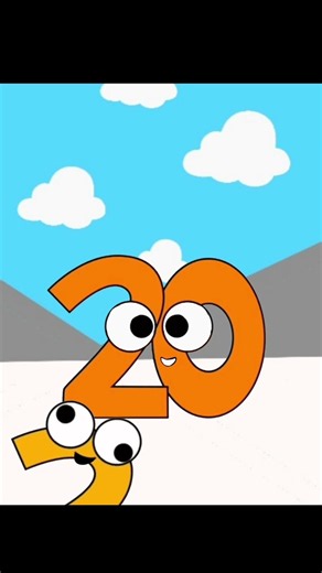 we can't a be now || aiden's number lore 20 and 2 #numberlore #shorts #animation
