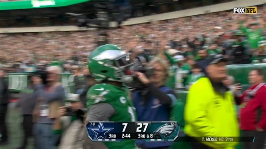 The first NFL touchdown for Tanner McKee‼️ 🌲 📺: #DALvsPHI on FOX #StanfordNFL | Stanford Football