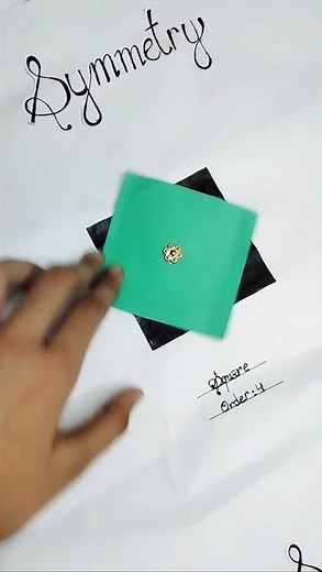 chart on rotational symmetry and line of symmetry