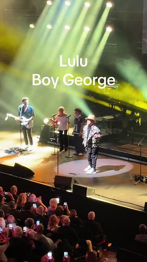 Lulu & Boy George at Royal Albert Hall