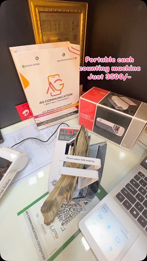Portable - Note Counting Machine Indian Currency Counting with led indicator Just 3500/- @agcommunication.in AG Communication 📞8130404740 Store address: 3729-A/3368, Main Road, opp. Apni Rasoi, near Metro Station Kanhaiya Nagar, Kanhiya Nagar, Tri Nagar, Delhi, 110035 | AG Communication