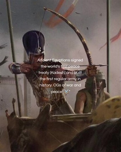 Ancient Egyptians: Pioneers of Peace and Warfare