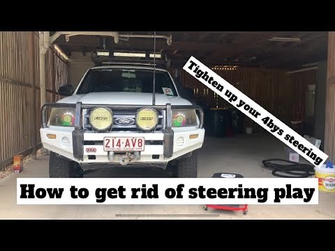How to replace an Idler arm on a Ford RangerPJ/PK/BT-50|How to fix steering play on your 4X4