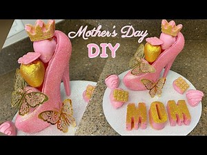 Chocolate Edible heel + Strawberries (Step by step)| DIY Tutorial| Mother’s Day gift idea 2021🍓💕