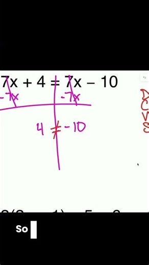 When an Equation Has No Solution (Quick Algebra Example)