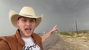 Beautiful Storm in Fort Stockton, Texas #tornado #storm #nature | Mark Peyton Vlogs