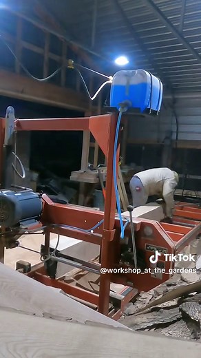Milling a Timber Frame Wall Post from a Big Ash Log on the Wood-Mizer Sawmill… milling all the timber for the Welcoming Pavilion at The Gardens! #workshopatthegardens #welcomingpavilionatthegardens #timberframe #timbershop #ashwood #homesawnlumber #woodmizer #lifeinthelogyard #lt15wide #sawmill @Wood-Mizer