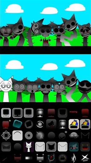 Wenda ⚪ 1-14 Best Phase 🎮🔥⚡ #incrediboxsprunki #sprunki #sprunkimod #shorts #gaming #incredibox