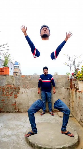 1M views · 4.6K reactions | Body matching funny vfx magic  #editing #comedy #vfx #funny #magic #trending #foryou #explore #viral | Ayan mechanic | Facebook