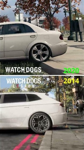 Watch Dogs vs Watch Dogs: Legion - suspension comparison