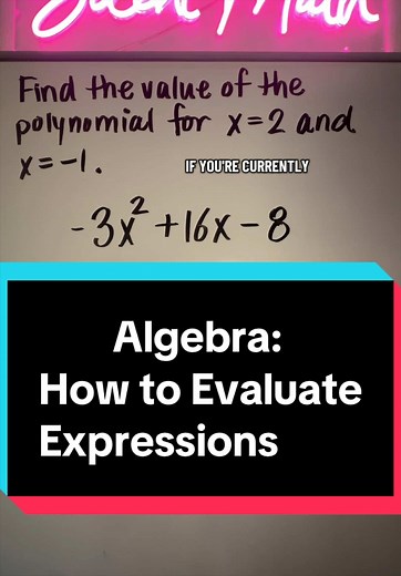 Algebra: Evaluating Expressions Made Easy
