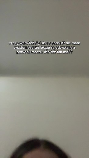 Problemy z Librusem w szkole z powodu mrozów