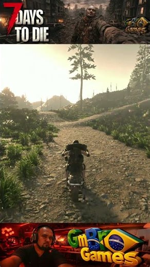 ON A MINIMOTO! 🏍️ Searching for the Burnt Forest | 7 Days to Die #7daystodie #gmbrgames