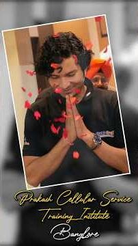 Ajay Maithili YouTuber in Bangalore #prakashcellularservice #expo2026 #mobialive #internationalexpo