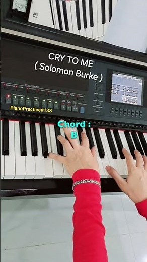 Rhythm Pattern 'Cry To Me' (Solomon Burke) #tutorialpiano #chord #easypiano #rhythmpiano